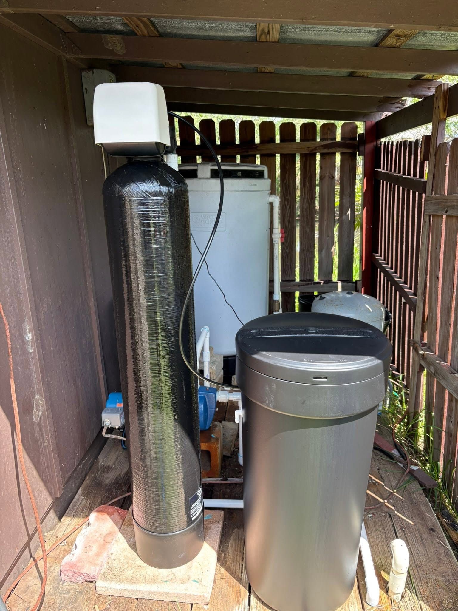Residential well system inspection setup in North Port